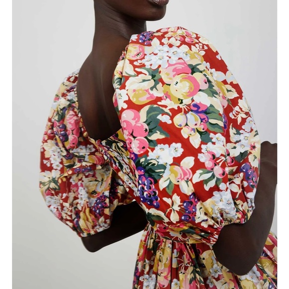 Batsheva Dresses Nwt Batsheva X Laura Ashley Fells Dress In Rubens